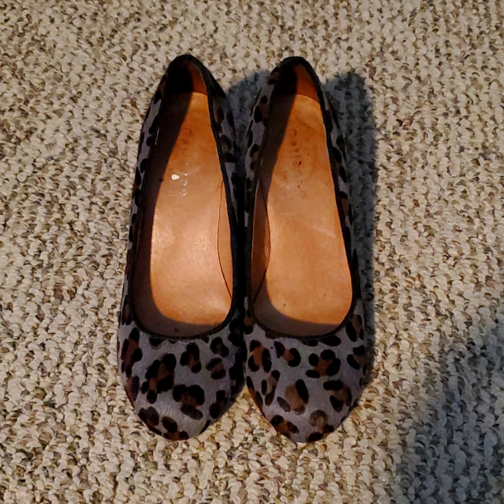 Catienne Harvest Leopard Wedges